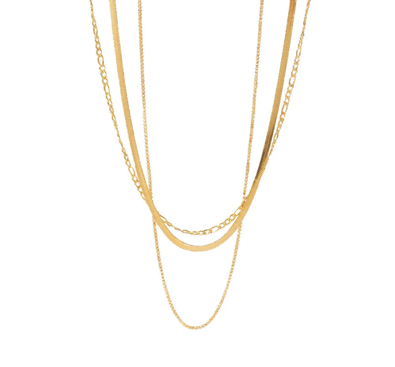 3 in 1 layered Necklace