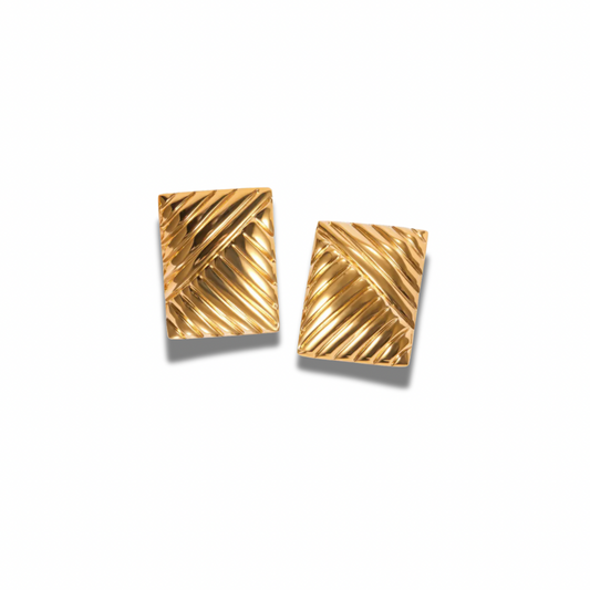 Regal Rectangular Earrings