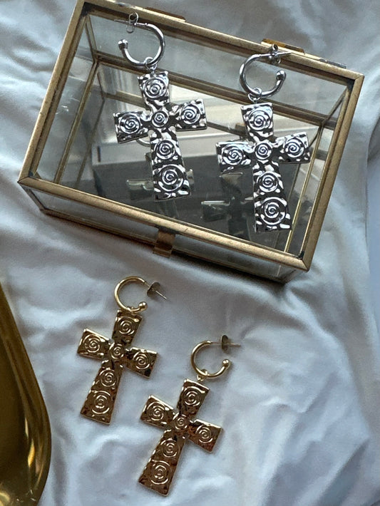 Cross Earrings