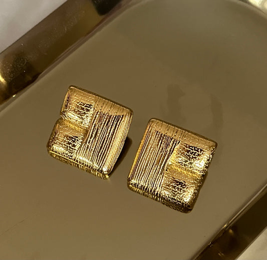 Square Studs Earrings