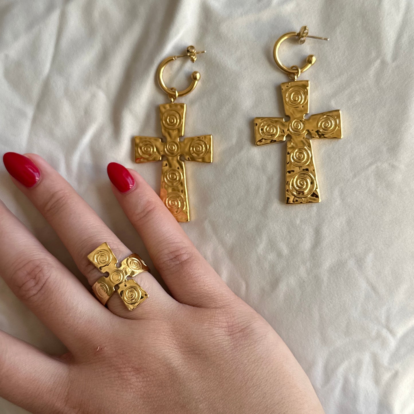 Cross Earrings