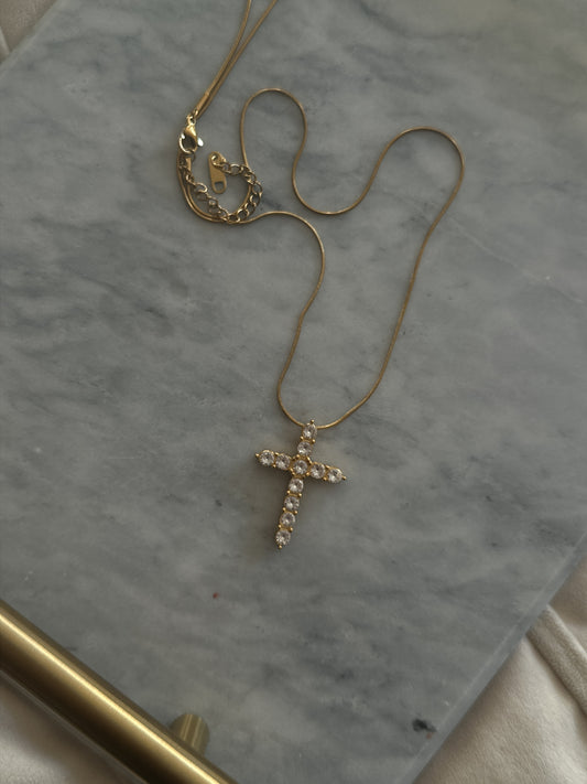 Georgina Cross Necklace