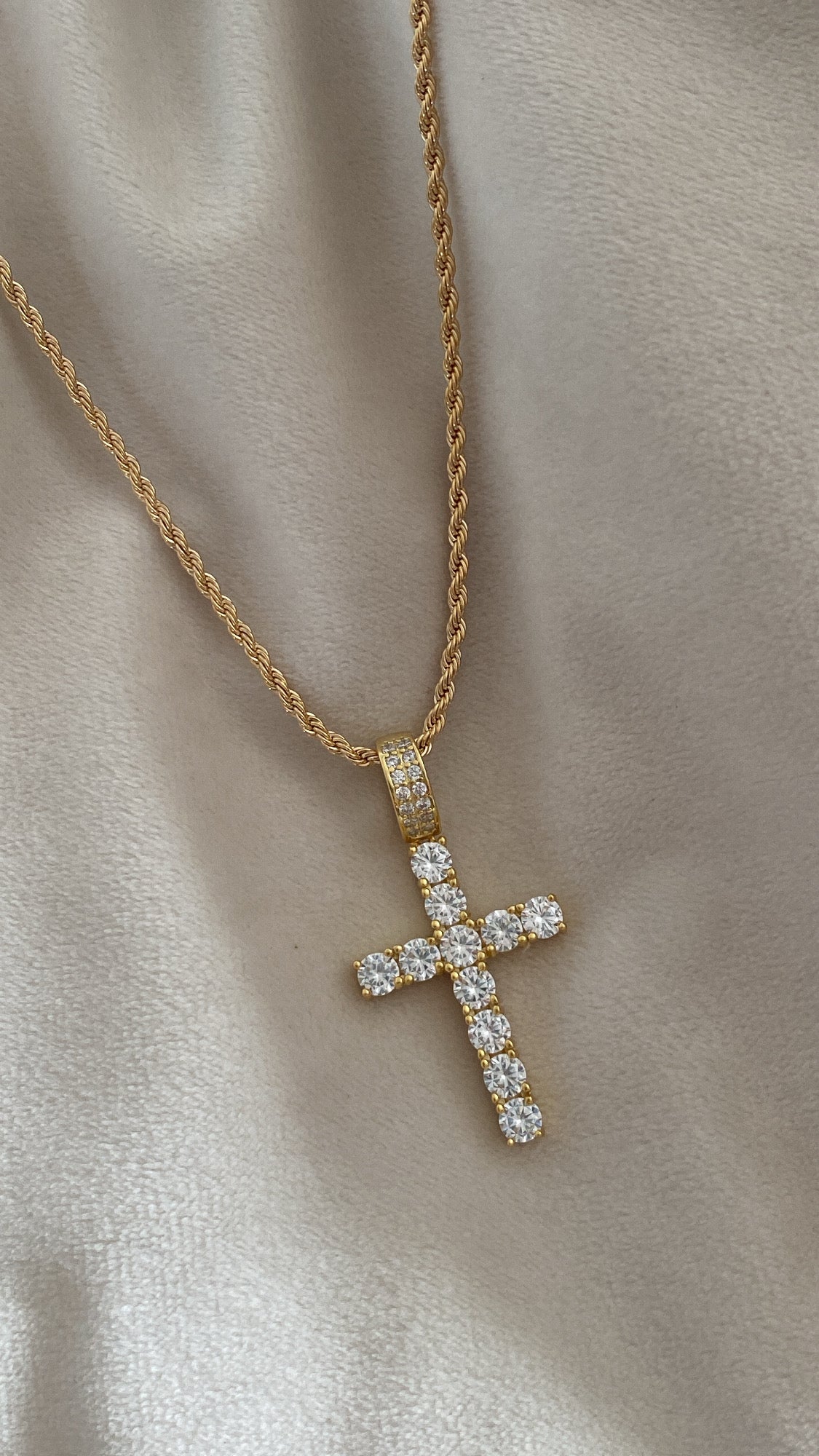 Faith Cross Necklace