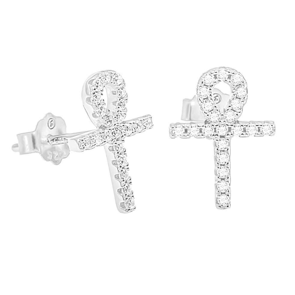 La Cruz Studs Earrings